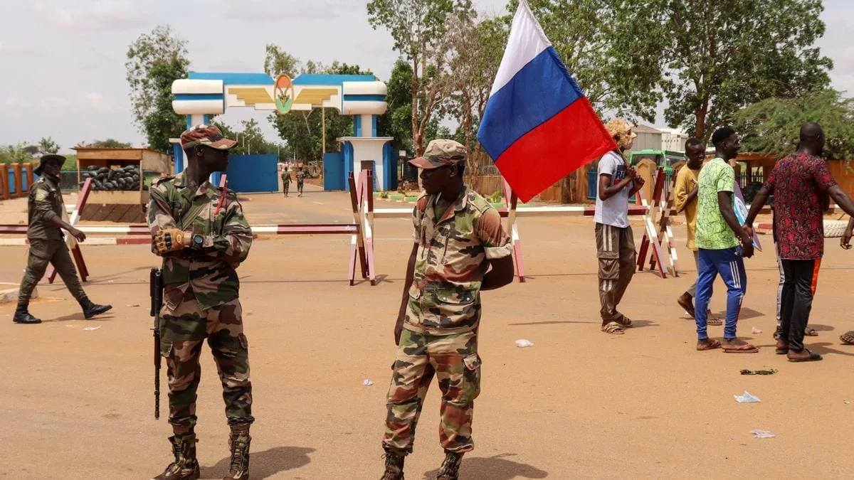 Militares rusos llegan a Níger mientras las relaciones con Estados Unidos se deterioran