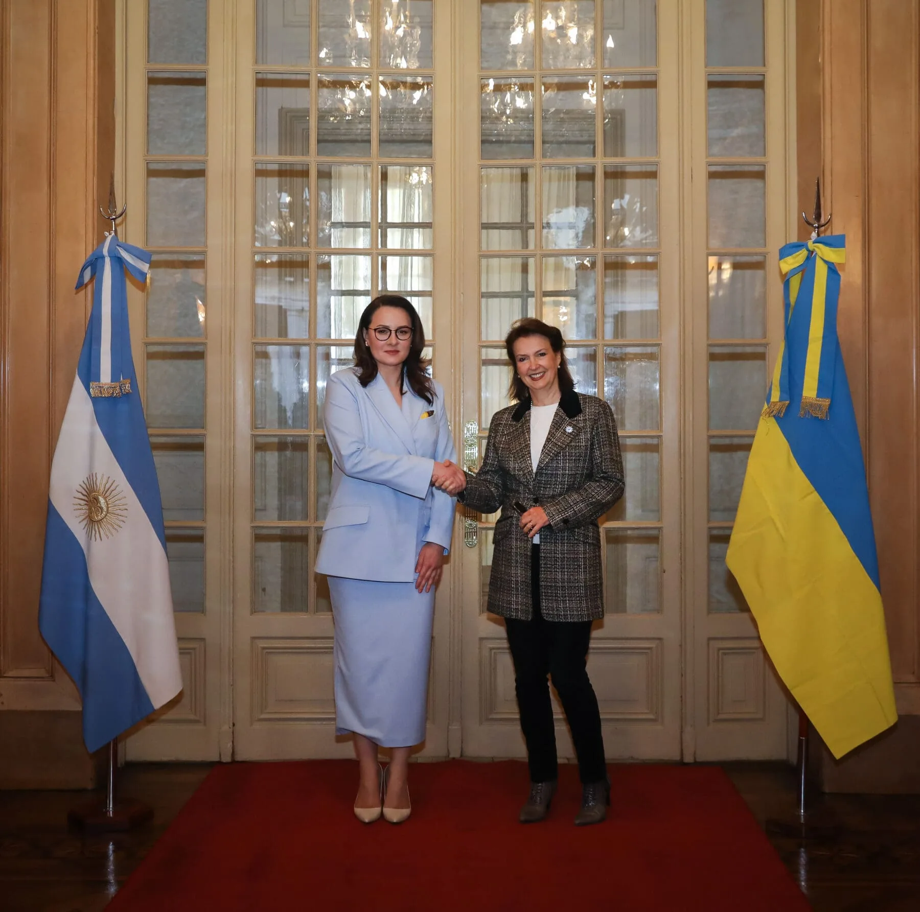 Diana Mondino se reunió con la ministra de Economía de Ucrania