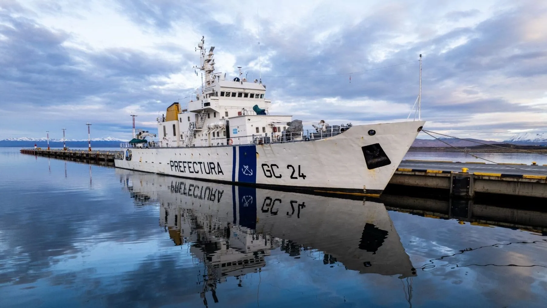 Con despliegues en Ushuaia, la Prefectura Naval Argentina continúa realizando operativos de patrullaje en la Zona Económica Exclusiva