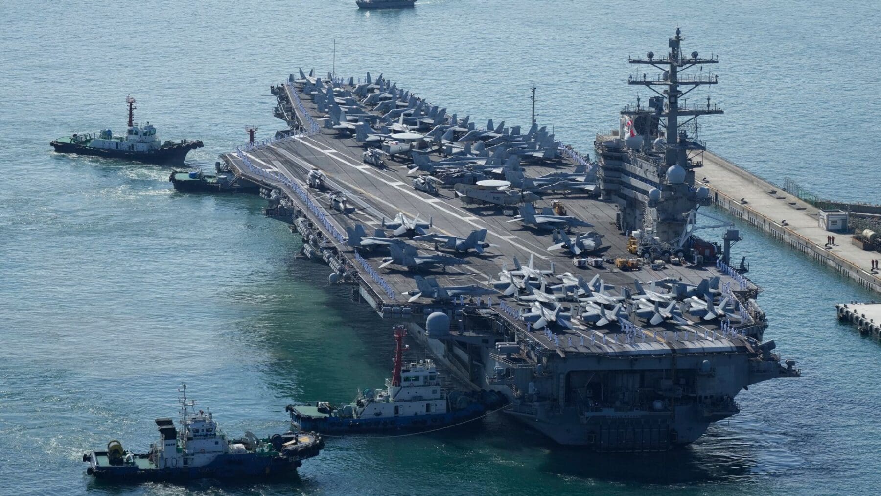 El portaaviones USS Ronald Reagan de EE.UU. ingresó en el Mar de Filipinas en medio de la crisis con China