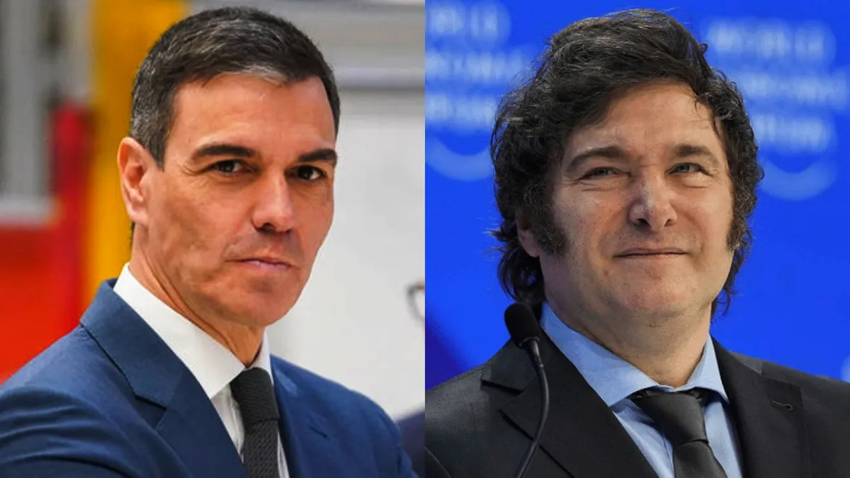 El presidente Milei acusa de corrupción a la esposa de Pedro Sánchez y desata crisis diplomática