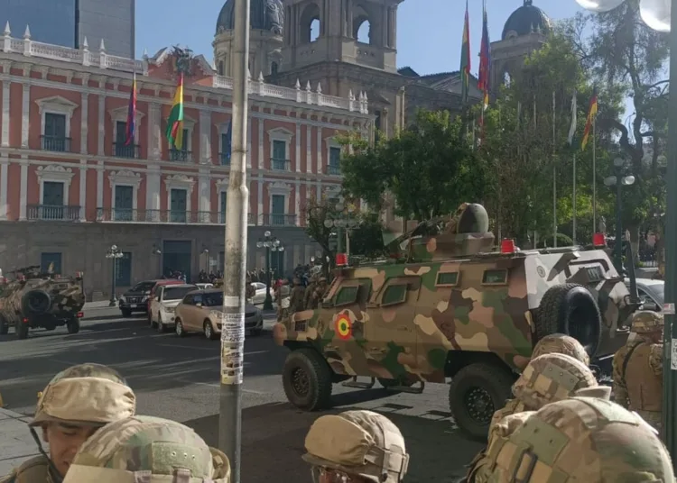 Intento de golpe de Estado en Bolivia