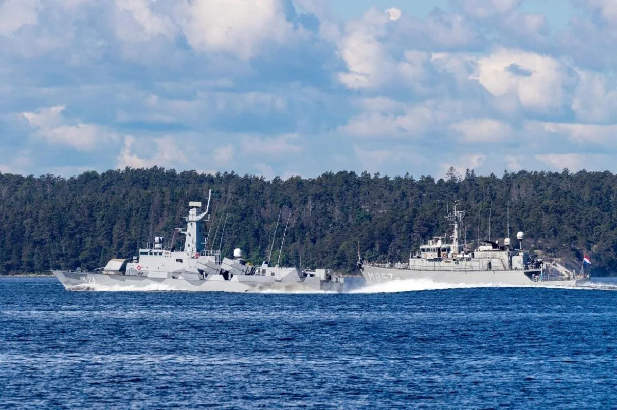 OTAN realiza operaciones militares en el Mar Báltico, con Suecia por primera vez como miembro