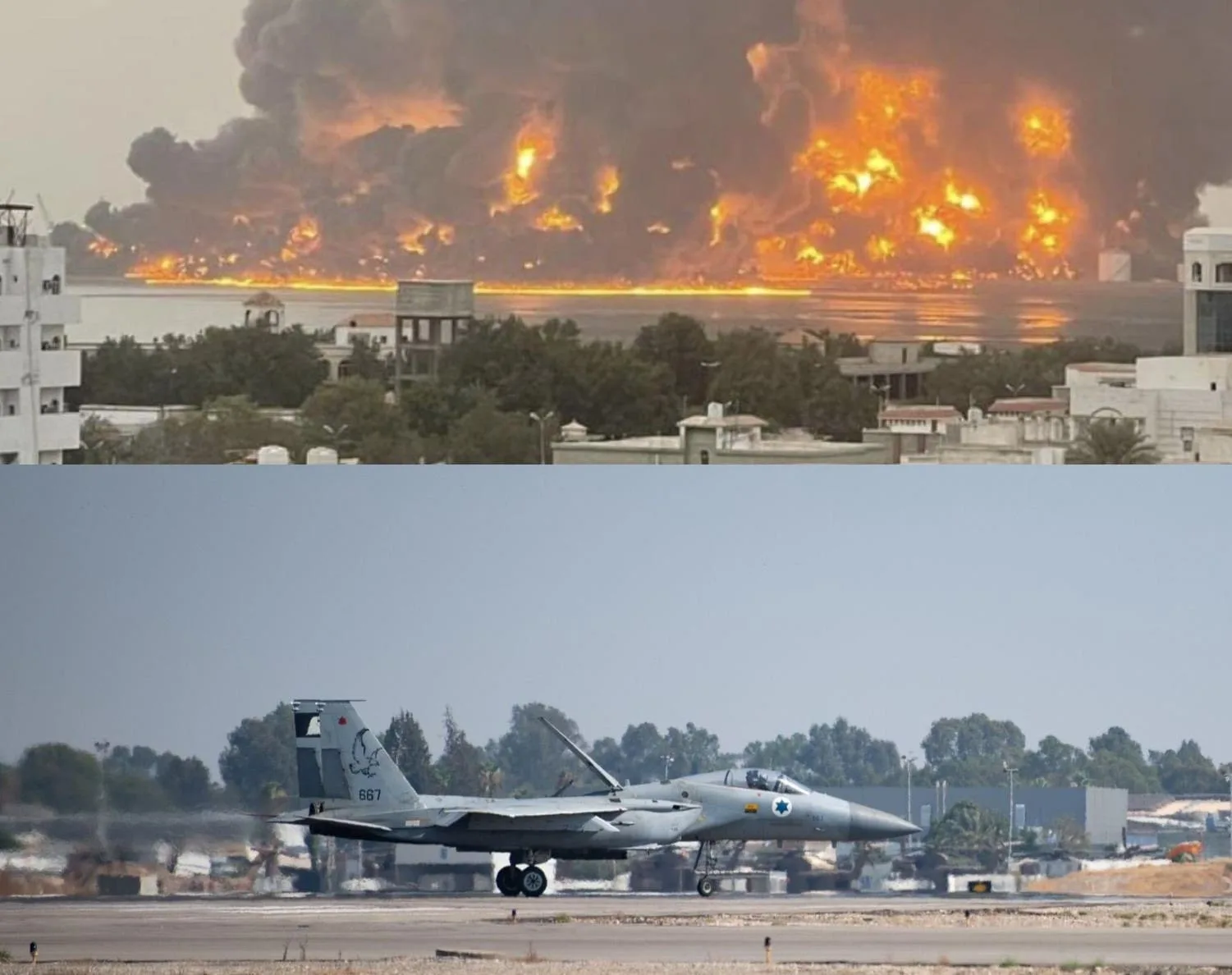Luego del ataque a Tel Aviv, las Fuerzas de Defensa de Israel lanzaron una ofensiva aérea contra los hutíes