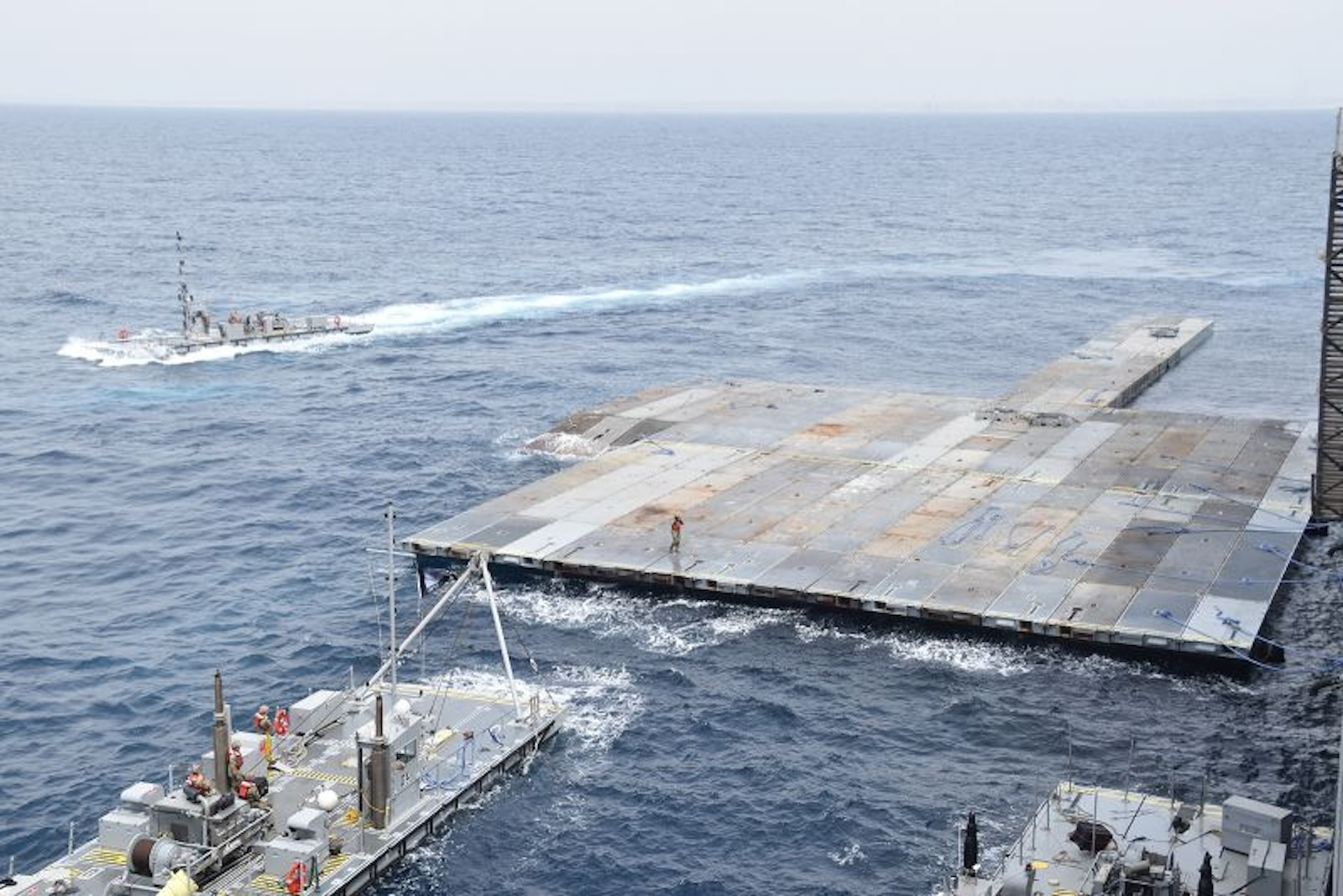 El muelle de ayuda humanitaria del ejército estadounidense en Gaza será removido de forma permanente