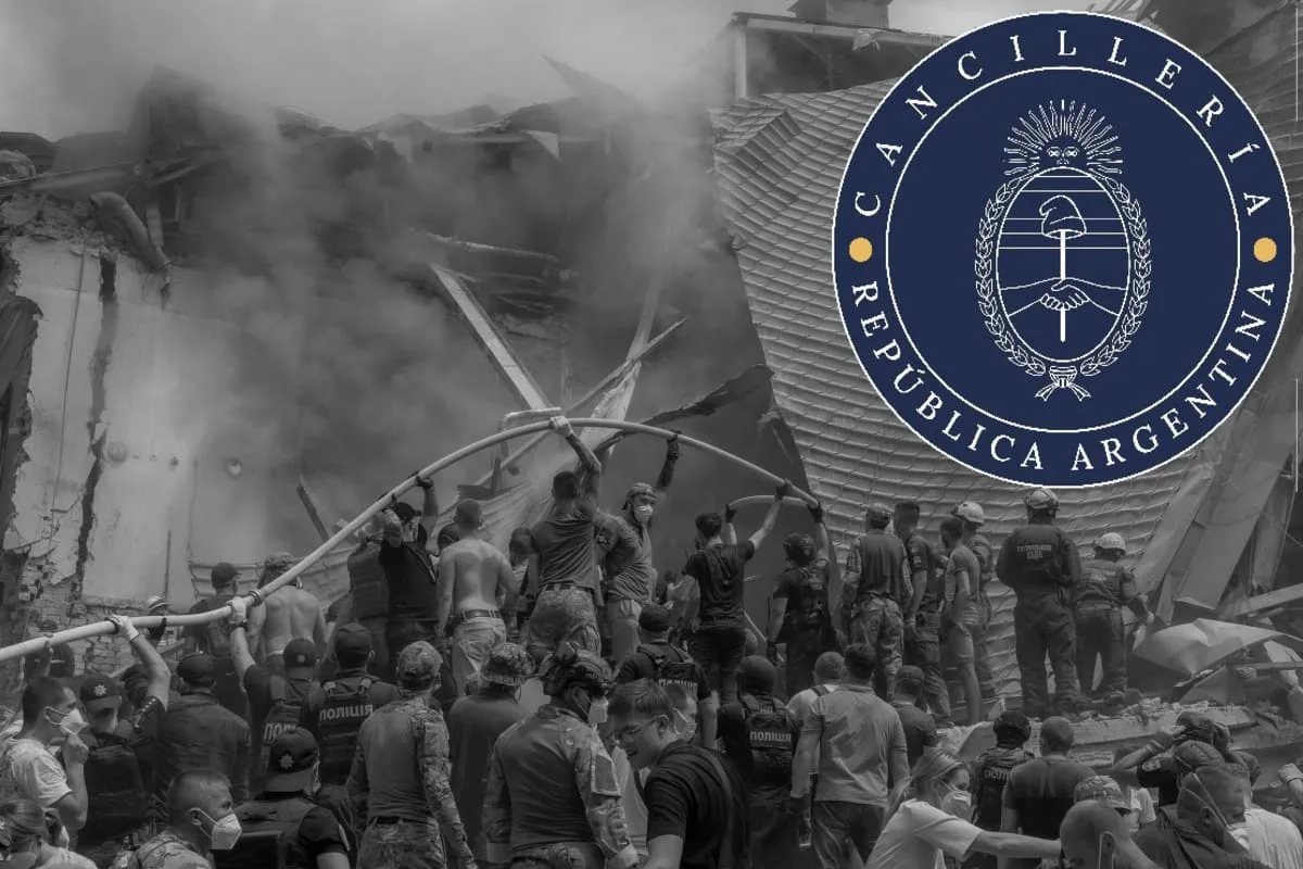 Argentina condena el reciente ataque masivo de Rusia contra Ucrania 