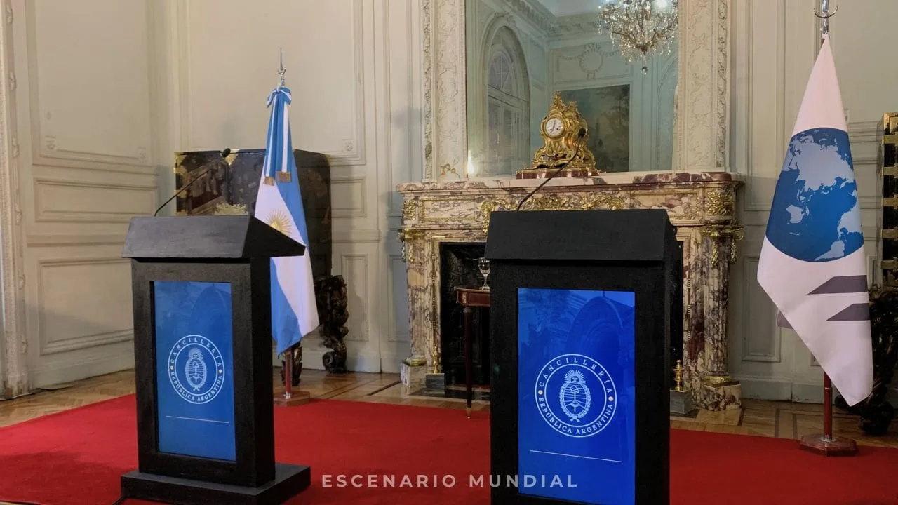 Cobertura – Cancillería Argentina recibió al Secretario General de la OCDE manifestando su prioridad para el ingreso