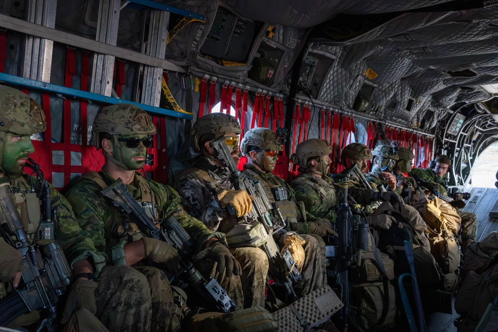 La OTAN llevó a cabo un ejercicio militar conjunto para reforzar la cooperación de sus miembros