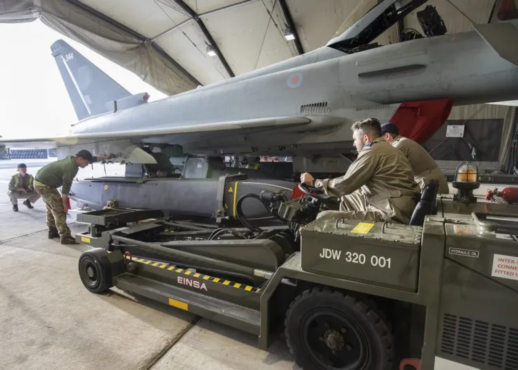 Mantenimiento de Eurofighter Typhoon