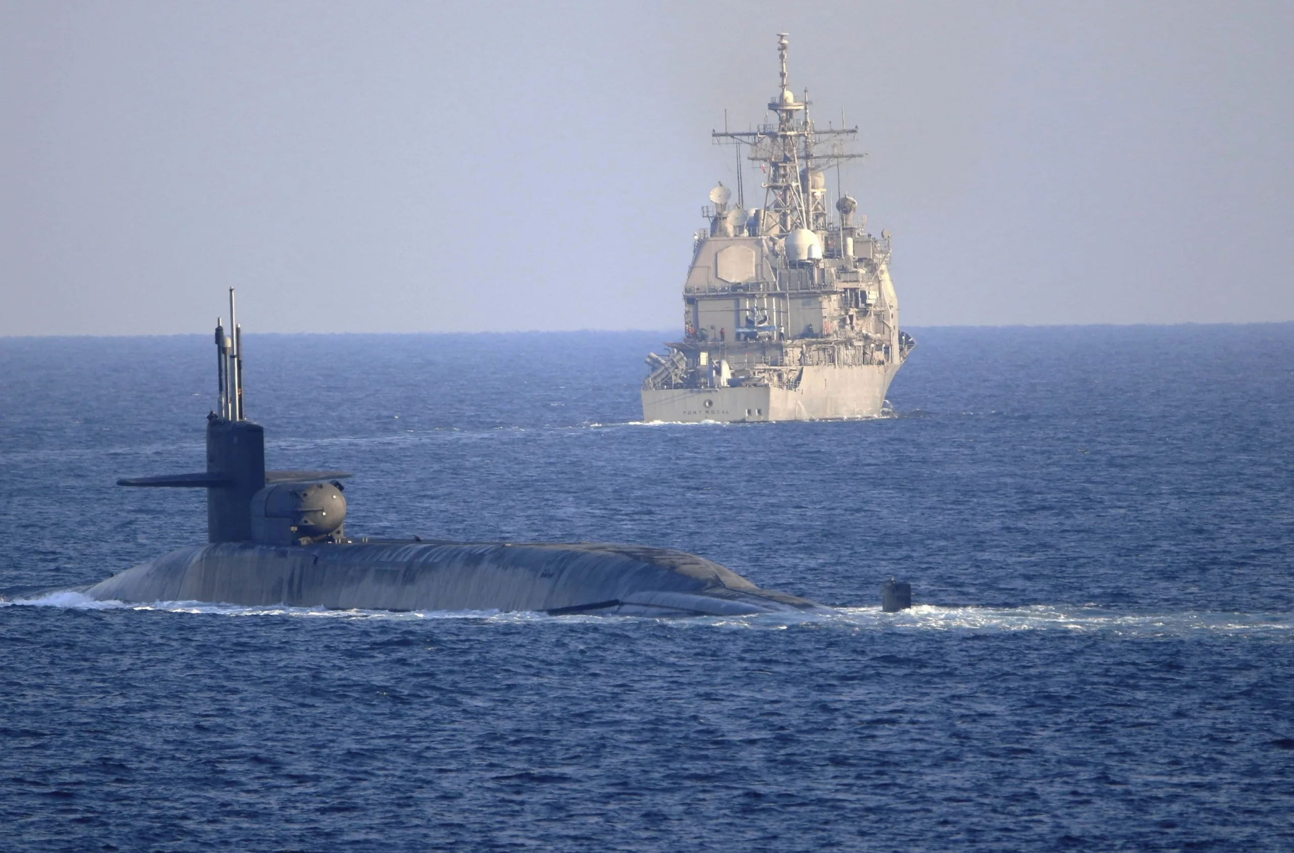 Estados Unidos revela su poder submarino en una clara señal a China