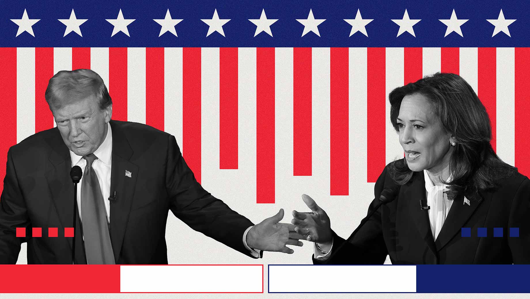 Mientras que las encuestas muestran un virtual empate a nivel nacional entre Trump y Harris, Irán busca boicotear la elección