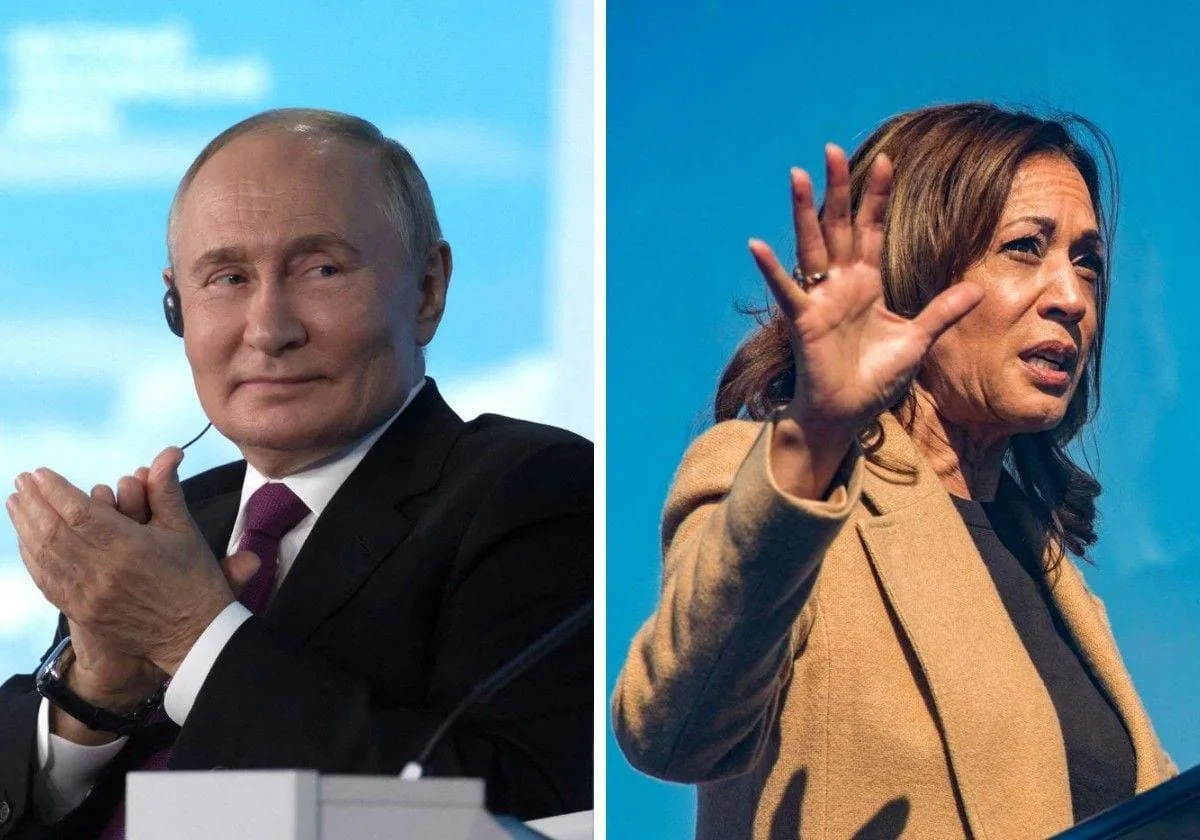 Putin afirma que Rusia apoyará la candidatura de Harris en las elecciones de EE.UU.