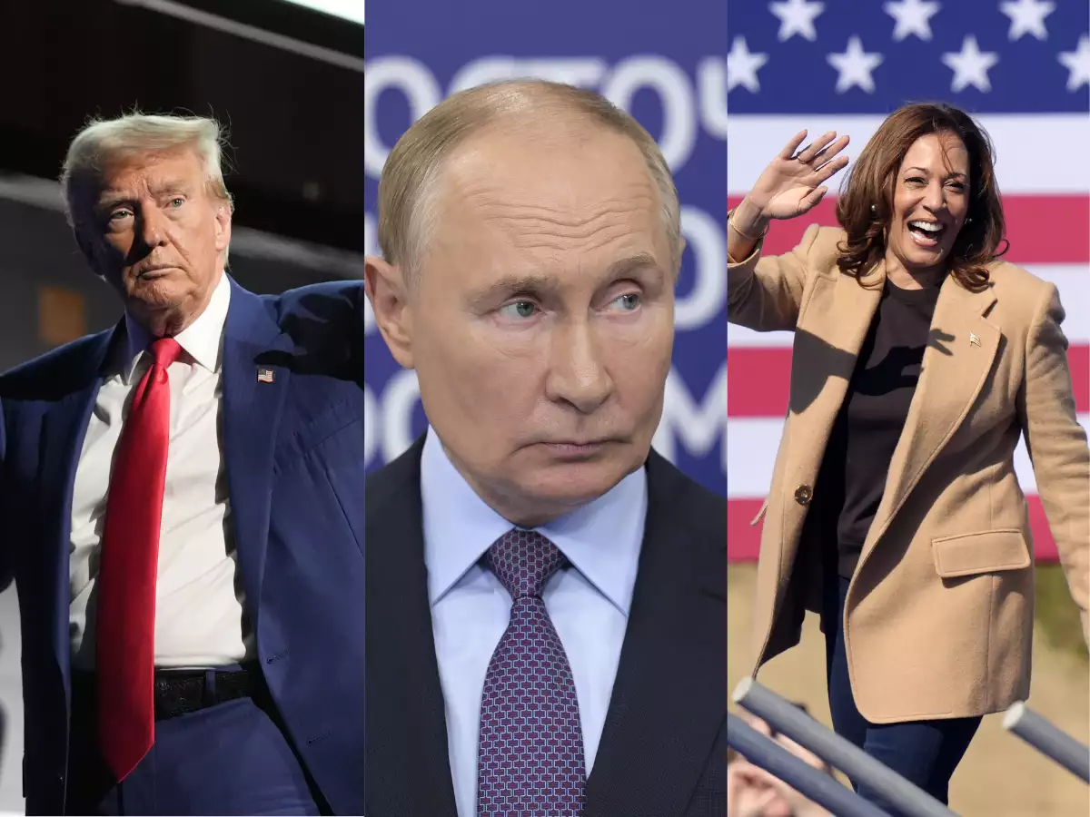 Duras críticas de Trump a Putin por su respaldo a la candidatura de Harris