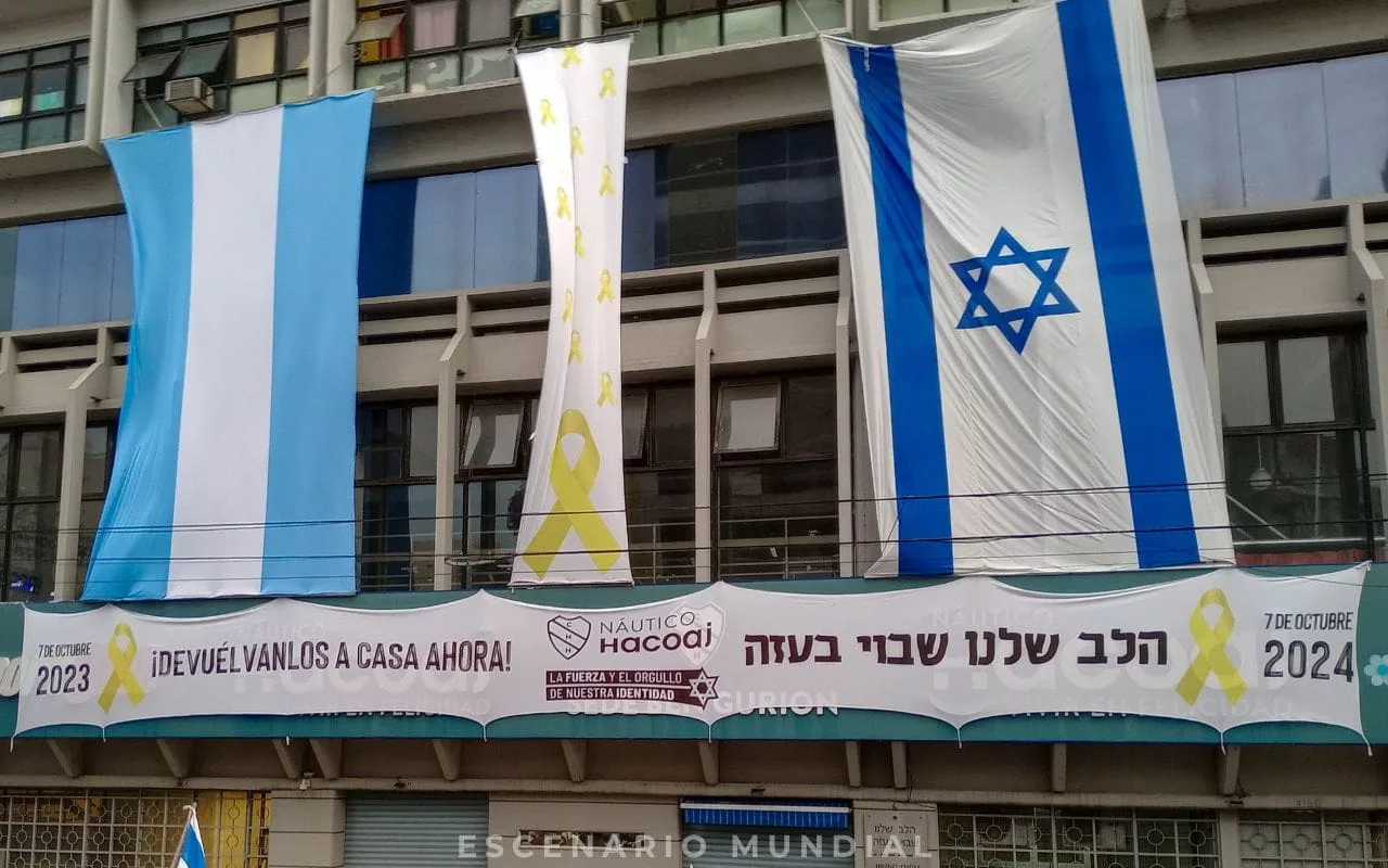 Cobertura – Argentina conmemora el primer aniversario de la masacre de Hamás en Israel en un evento multitudinario