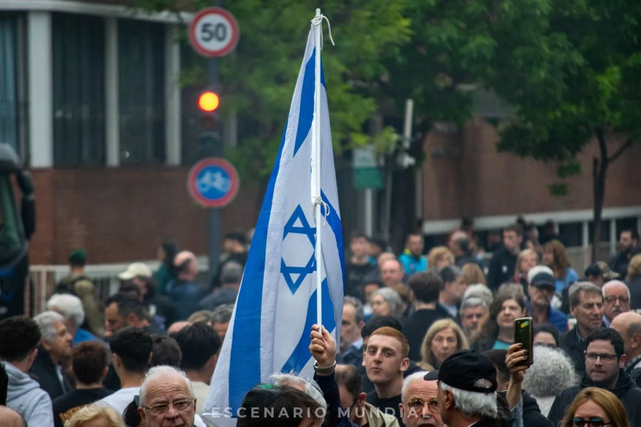 Galería – Así se conmemoró en Argentina el primer aniversario del ataque de Hamás en Israel