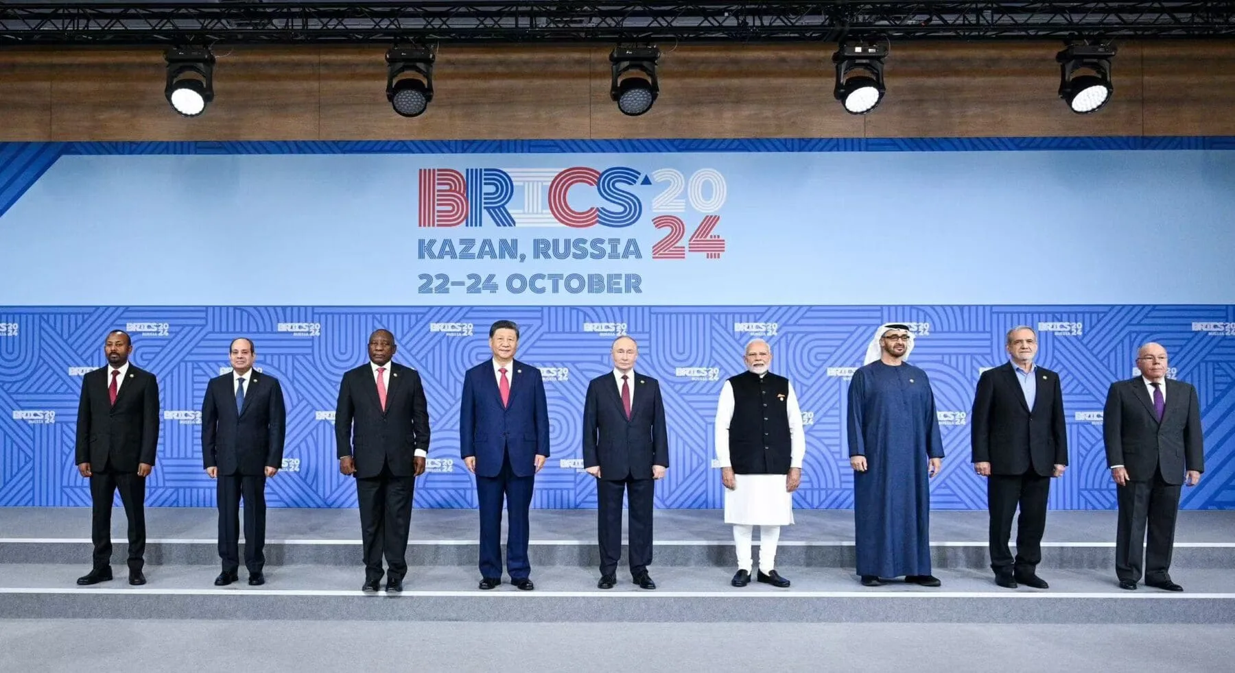 Rusia busca consolidar su poder en la cumbre de los BRICS, a pesar del aislamiento externo