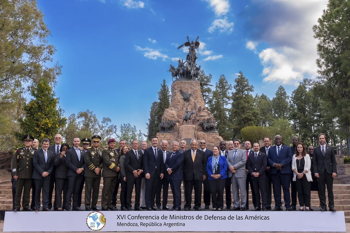 Fuerzas Armadas y seguridad interior, uno de los interrogantes durante la XVI Conferencia de Ministros de Defensa de las Américas