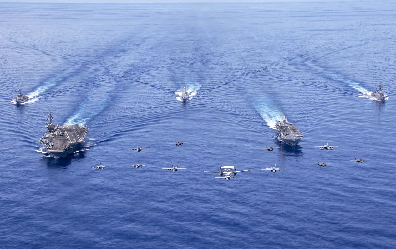 Los portaaviones de China y EE.UU. marcan el pulso de los intereses en la región del Indo-Pacífico