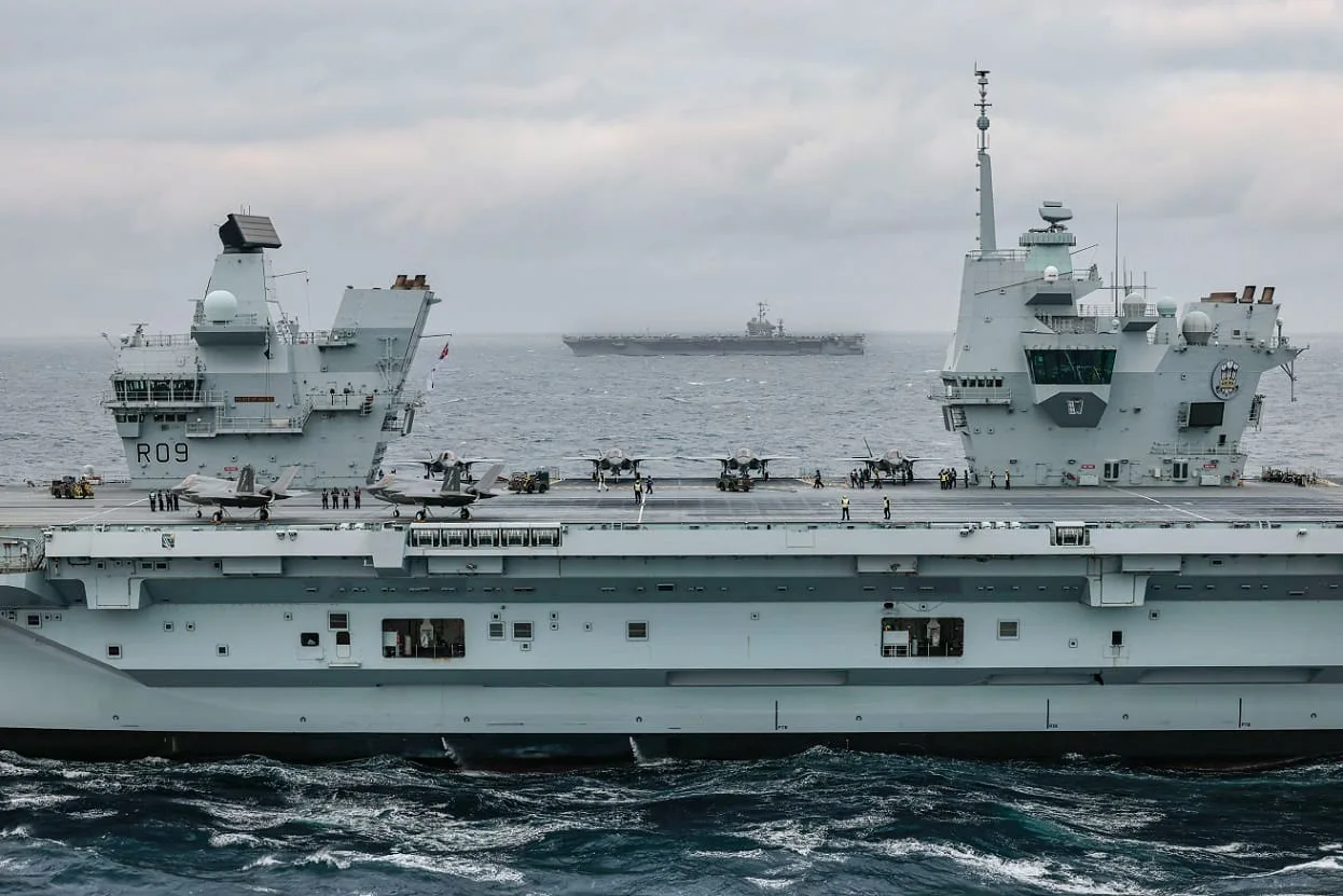 Con la participación de portaaviones de EE.UU., Reino Unido e Italia, la OTAN inició el ejercicio NEPTUNE STRIKE 2024-2