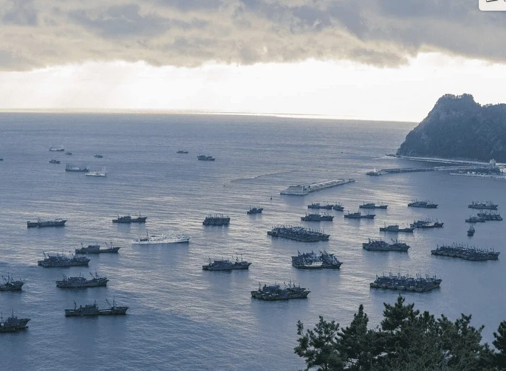 Las autoridades surcoreanas incautaron embarcaciones chinas sospechosas de pesca ilegal
