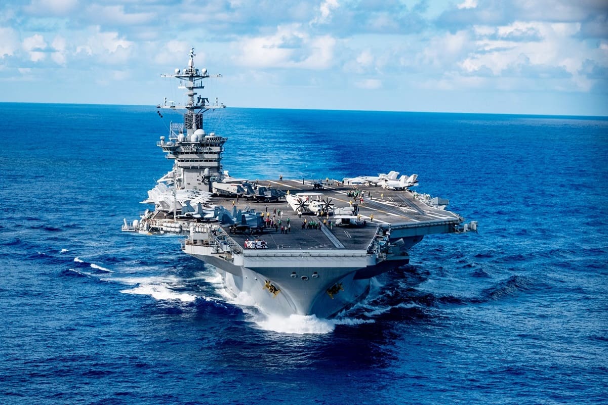 Tras su despliegue en el Indo-Pacífico, EE.UU. resalta las capacidades del portaaviones USS George Washington