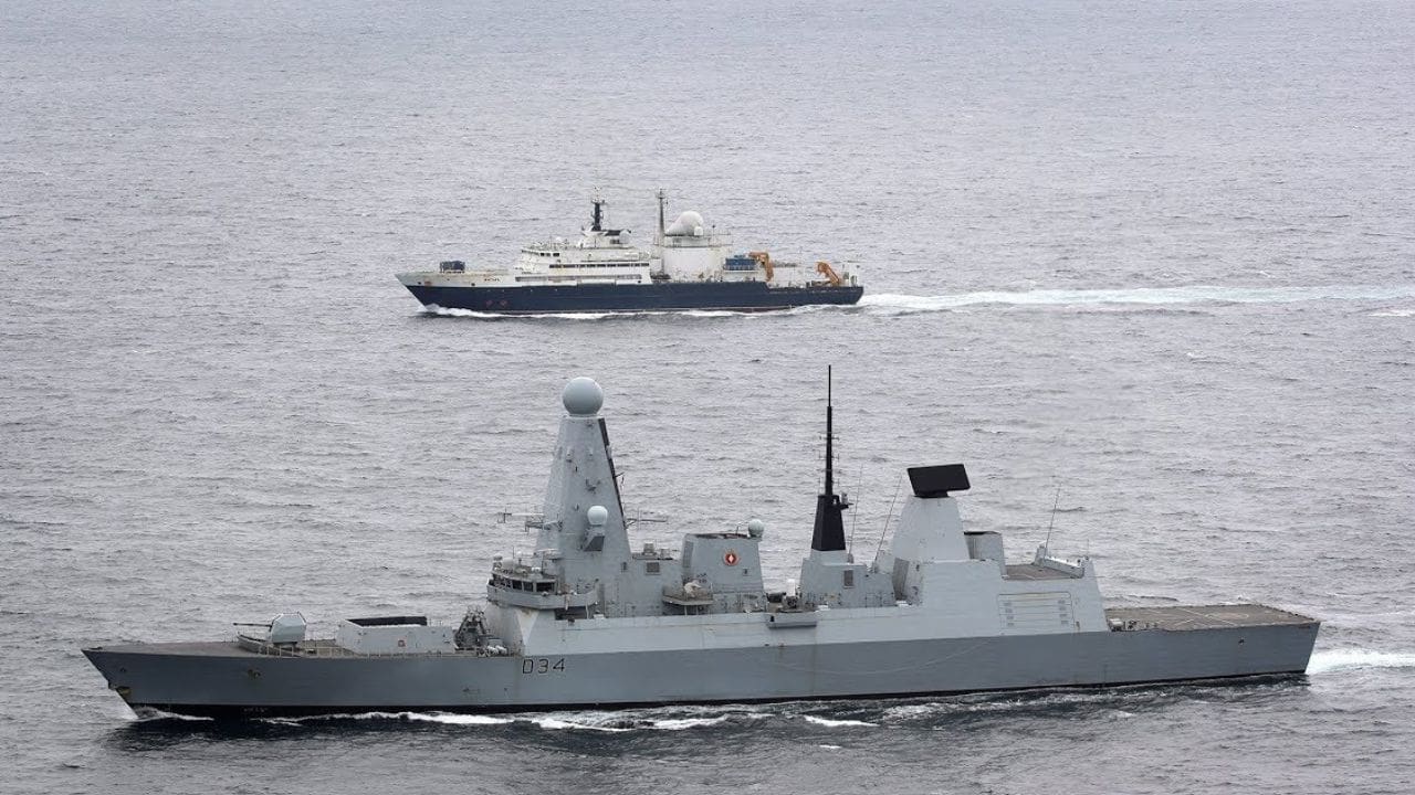 Preocupación en el Reino Unido por barco espía ruso merodeando infraestructuras submarinas