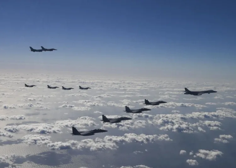 Créditos: Fuerza Aérea de EE.UU./Ministerio de Defensa de Corea del Sur
