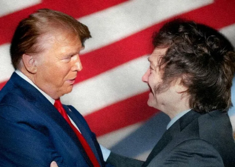 A qué hora se encuentran Javier Milei y Donald Trump / Créditos: archivo