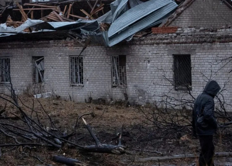 Imágenes del ataque ruso sobre Dnipro, Ucrania, el 21 de noviembre de 2024. Créditos: Servicio de Emergencias de Ucrania vía AP