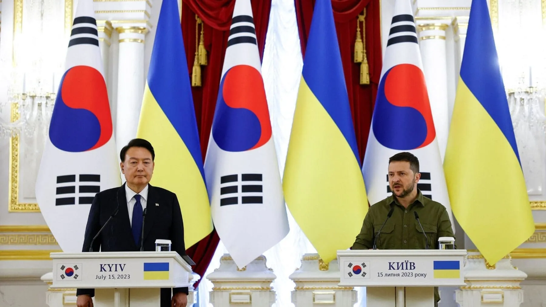 Corea del Sur podría reconsiderar el envío de armas a Ucrania mientras un cese al fuego parece más posible