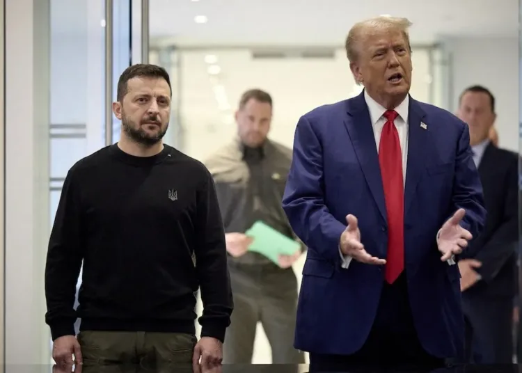 El presidente de Ucrania, Volodimir Zelensky, buscó coincidir con Donald Trump en su discurso ante la Asamblea General de la ONU / Fuente: archivo