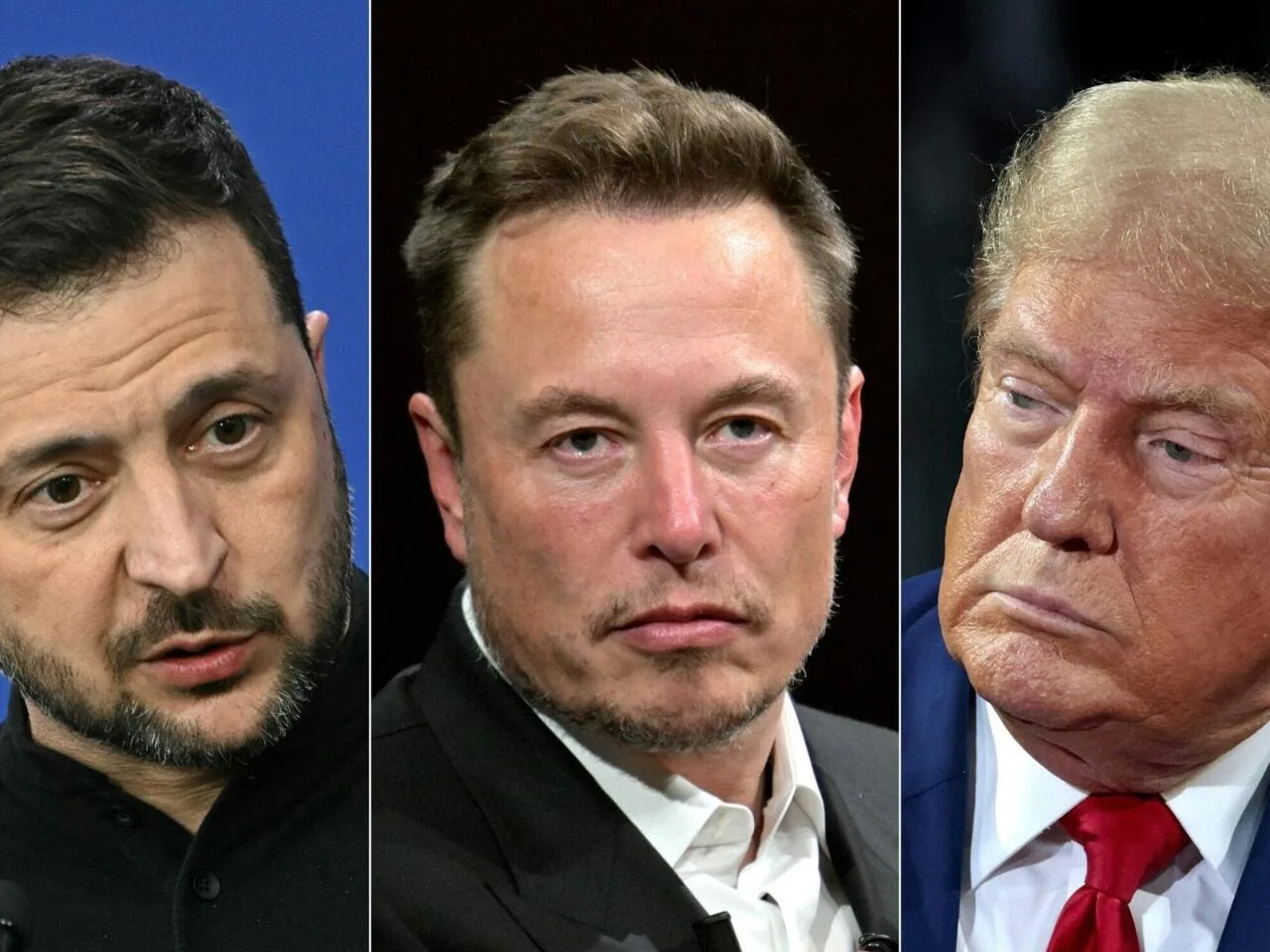 Elon Musk y Donald Trump critican a Zelenski en medio del debate sobre la ayuda a Ucrania