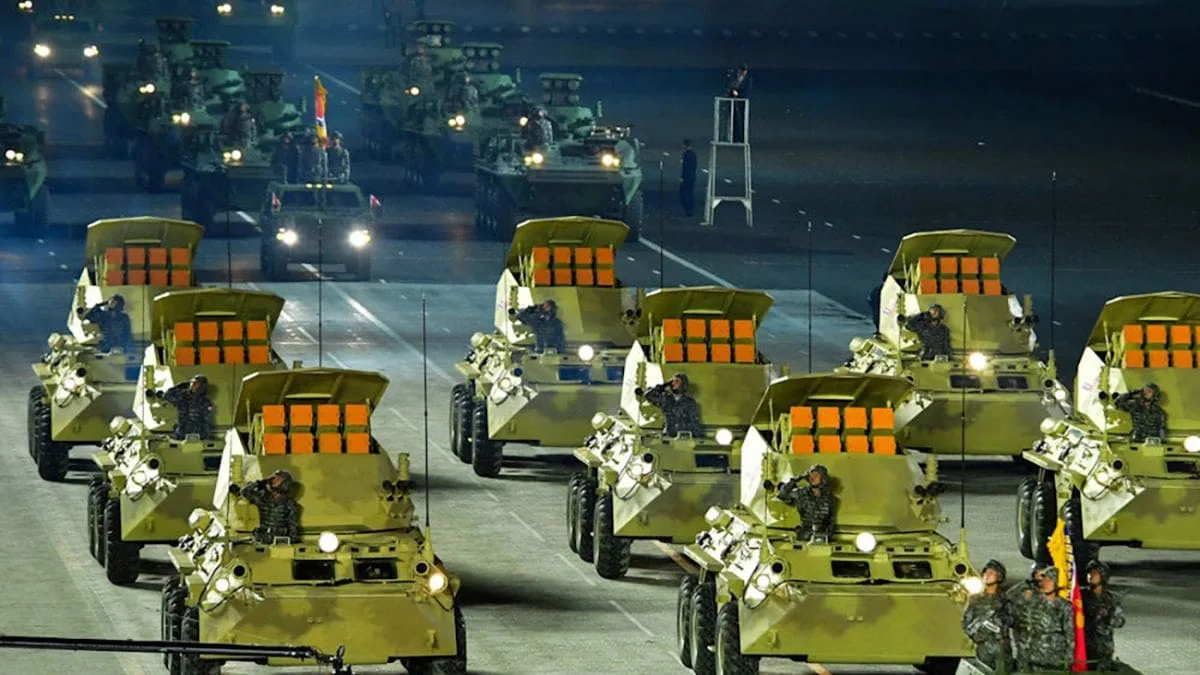 Reportes afirman que por primera vez un drone de Ucrania ataco posiciones de vehículos de Corea del Norte en Rusia