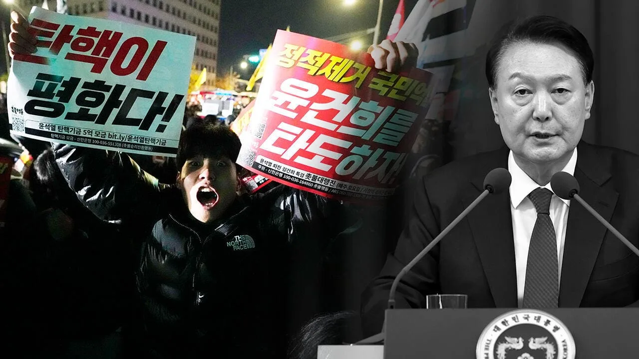 Corea del Sur enfrenta una crisis de liderazgo y cuestionamientos democráticos