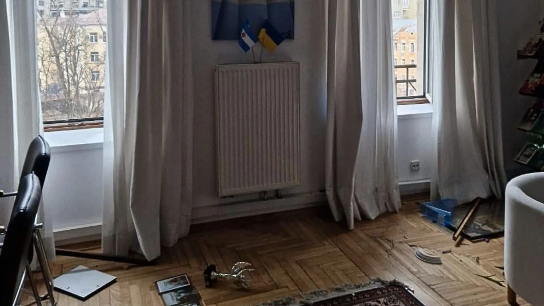 Argentina condena el ataque ruso a su embajada en Kiev