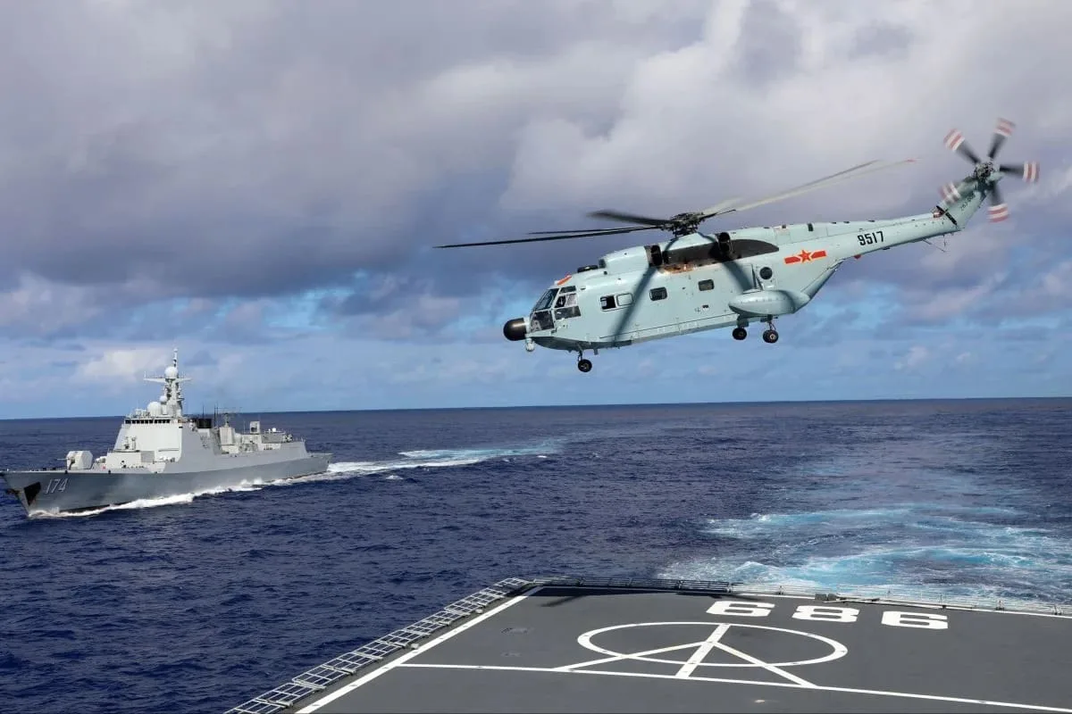 La Armada de China despliega la mayor cantidad de buques en tres décadas cerca de Taiwán