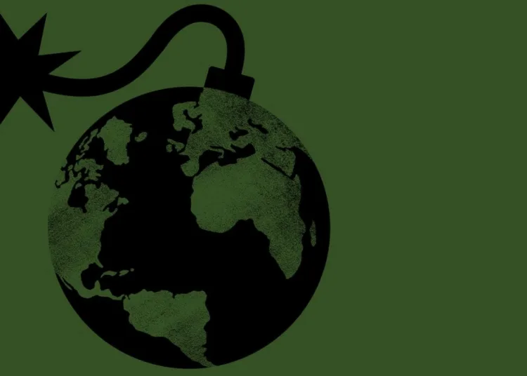 Inspiración para la portada: Libro de John Andrews para The Economist "The World in Conflict. Understanding thw world's troublespots"