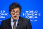 Javier Milei en Davos