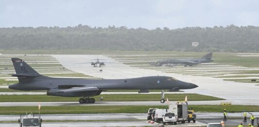 bombarderos estratégicos B1B Lancer de Estados Unidos