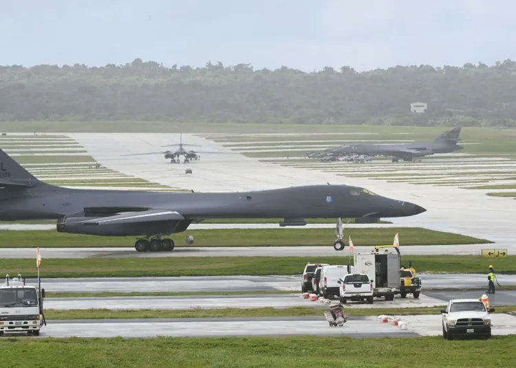 bombarderos estratégicos B1B Lancer de Estados Unidos