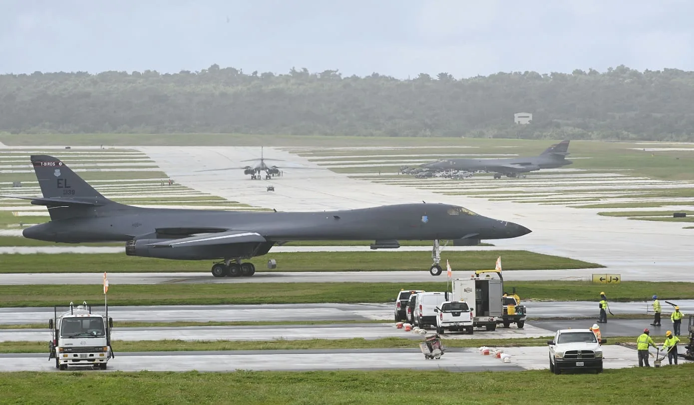 bombarderos estratégicos B1B Lancer de Estados Unidos