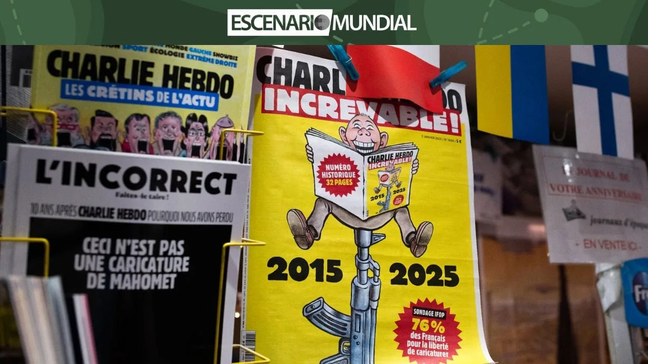 A diez años del atentado a la revista Charlie Hebdo