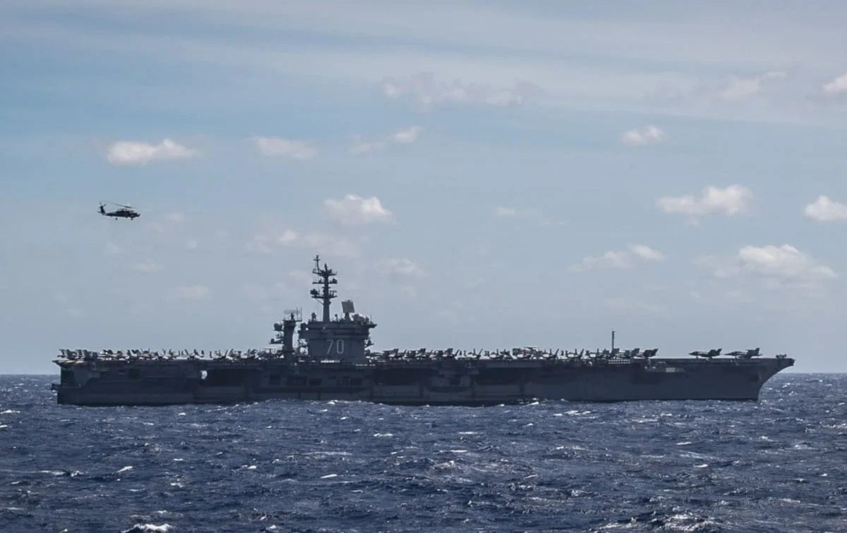 Estados Unidos mantiene un intensa actividad con sus portaaviones desplegados en el Indo-Pacífico