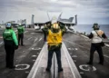 Dos aeronaves de Estados Unidos se accidentaron en el mar del Sur de China (U.S. Navy photo by Mass Communication Specialist 2nd Class Hannah Kantner)