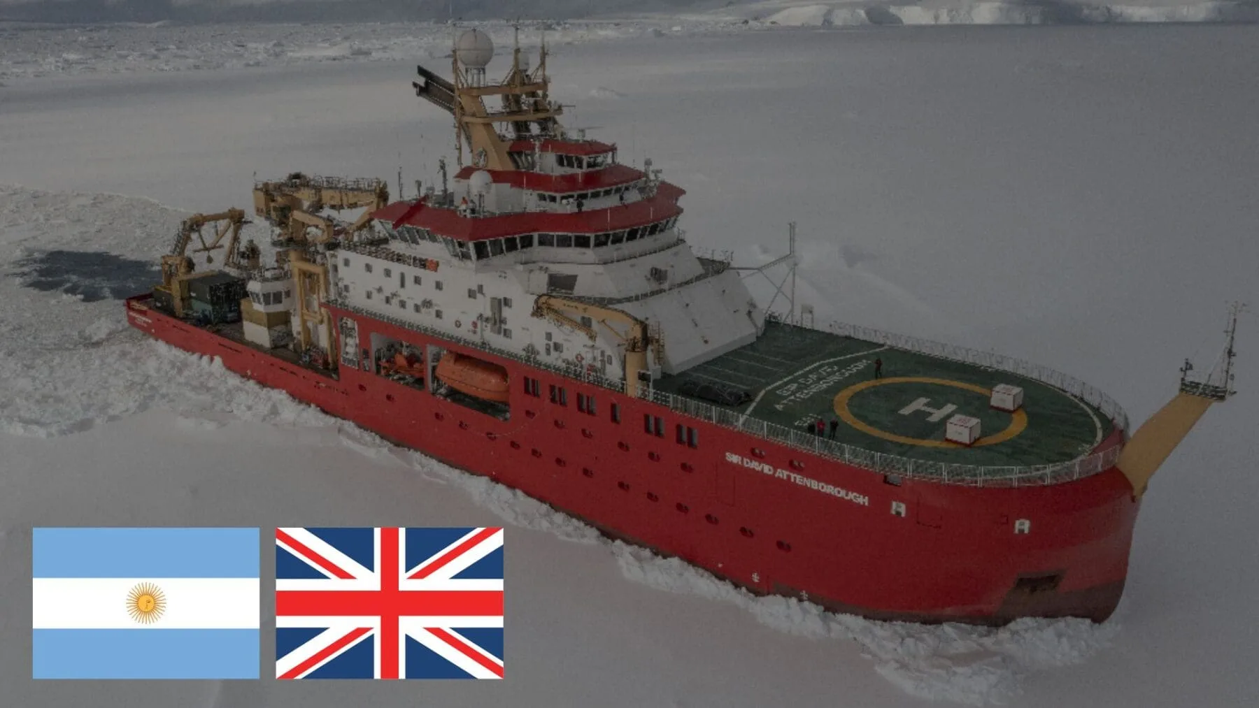 Polémica por la postura del gobierno argentino ante la presencia en aguas nacionales de un buque británico con bandera del gobierno ilegal de las Islas Malvinas