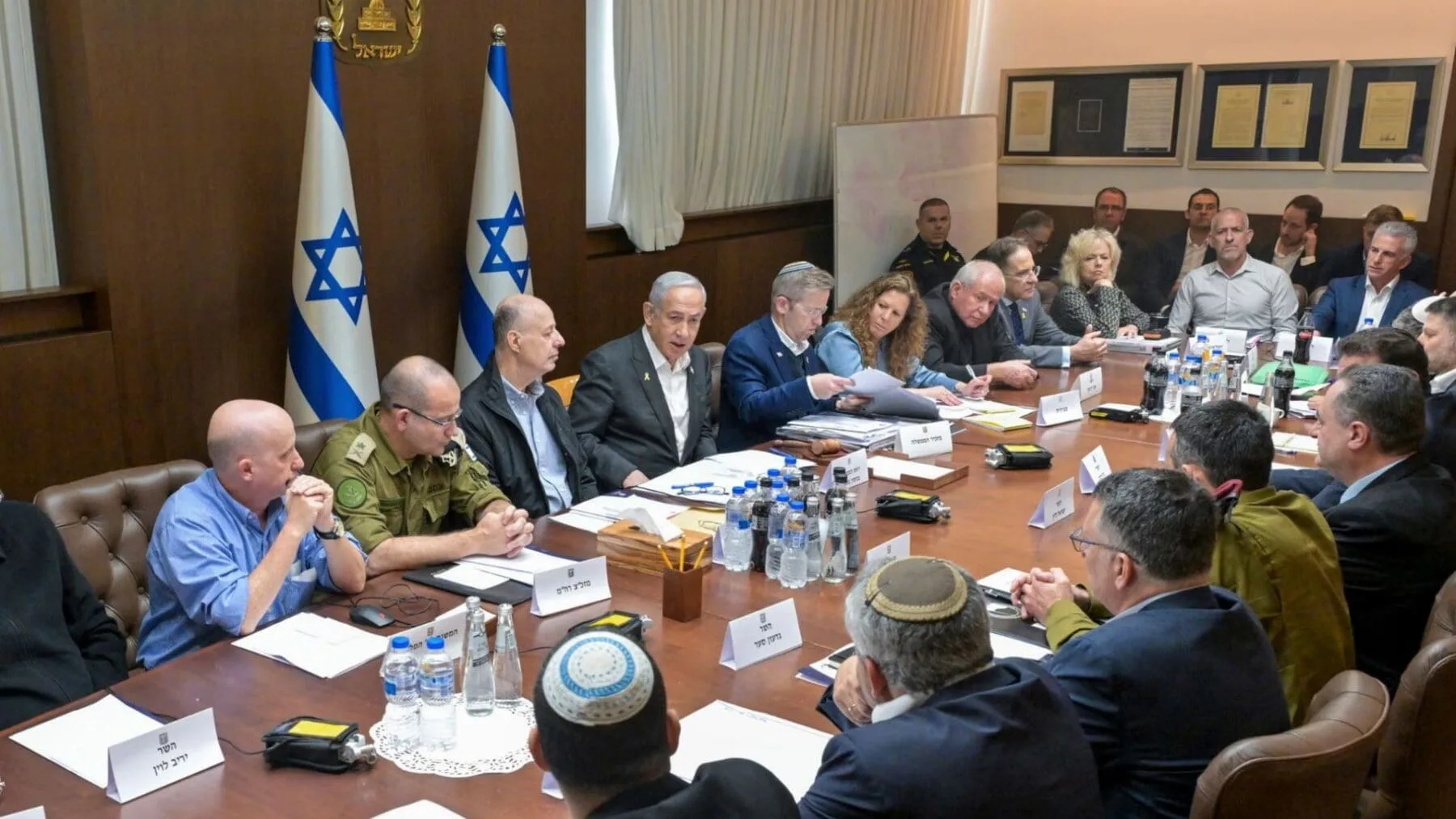 El gabinete de Seguridad de Israel aprobó el acuerdo de alto el fuego en Gaza