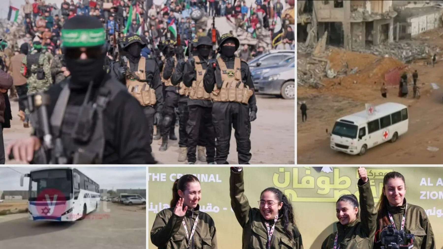 Continúa la primera fase del cese al fuego entre Israel y Hamás con la liberación de rehenes y prisioneros