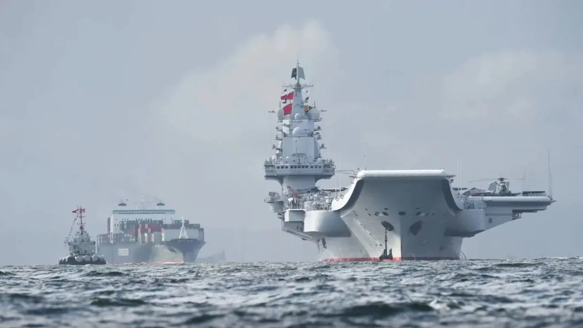 China denuncia que un buque extranjero intentó acercarse a su portaaviones Shandong