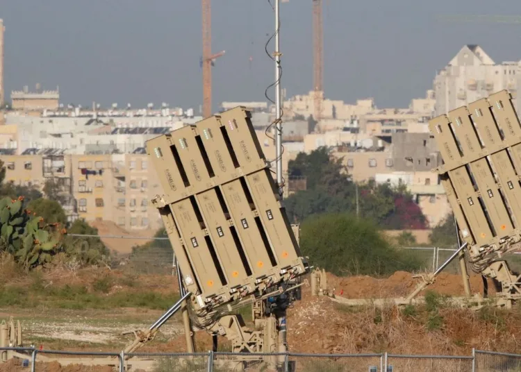 The Iron Dome defence missile system, designed to intercept and destroy incoming short-range rockets and artillery shells, is pictured in the southern Israeli city of Ashdod on November 12, 2019. - Israel's military killed a commander for Palestinian militant group Islamic Jihad in a strike on his home in the Gaza Strip, prompting retaliatory rocket fire and fears of a severe escalation in violence. (Photo by Jack GUEZ / AFP) (Photo by JACK GUEZ/AFP via Getty Images)
