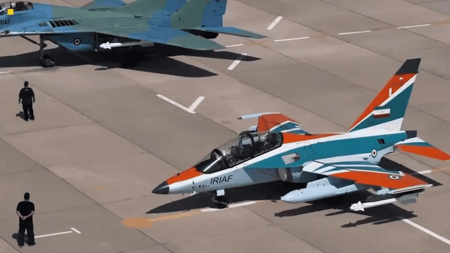 La Fuerza Aérea de Irán realiza el primer disparo de misiles R-73E desde uno de sus nuevos Yak-130 adquiridos a Rusia